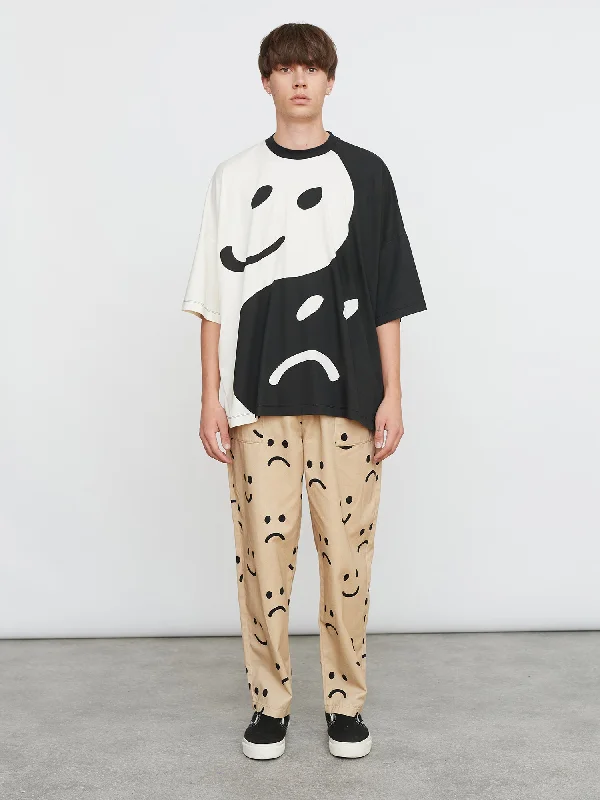 Good Days Bad Days T-Shirt-- Houndstooth Herringbone Solid