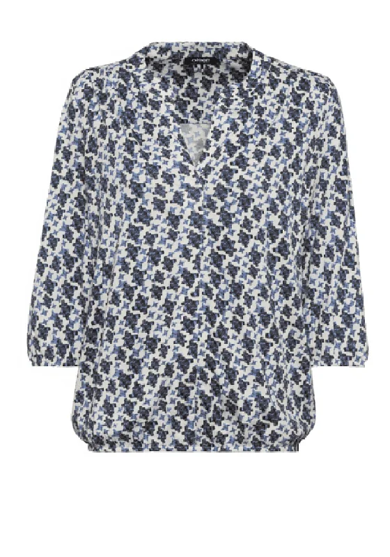 Olsen Tunic Neck Print T-Shirt, Navy Multi-- Faux Fur Fabric Real Fur Fabric Shearling Fabric Olsen Tunic Neck Print T-Shirt, Navy Multi-- Faux Fur Fabric Real Fur Fabric Shearling Fabric