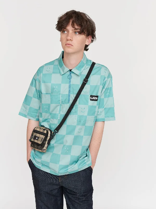 Oafficial Merch Shirt-- Mesh Blend Leather Blend Suede Blend