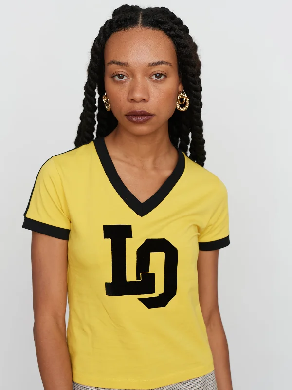 Drop Out Fitted T-Shirt-- Zippered Buttoned Snapped