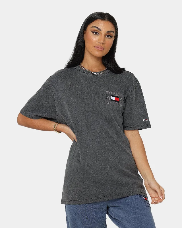 Tommy Jeans Timeless Box T-Shirt Black-- Cozy Warm Stylish