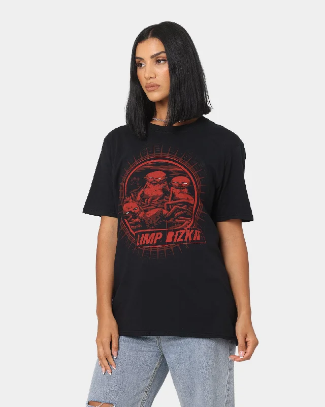 Limp Bizkit Radical Cover T-Shirt Black-- Boxy Fit Fitted Loose