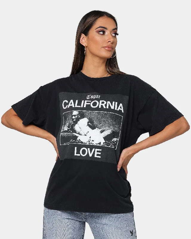 Tupac California Love Short Sleeve T-Shirt Washed Black-- Wool Fabric Cashmere Fabric Tweed Fabric Tupac California Love Short Sleeve T-Shirt Washed Black-- Wool Fabric Cashmere Fabric Tweed Fabric