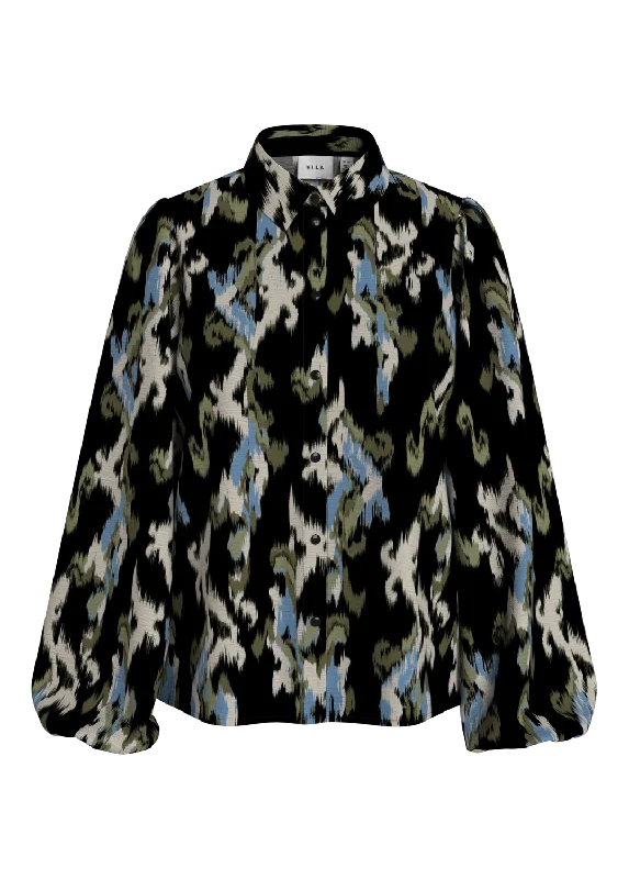 VIMARLOT Shirt - Black Beauty-- Casual Formal Business