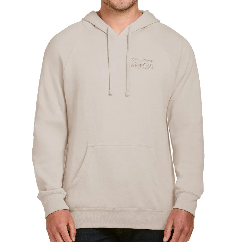 Stone Heather Hoodie Hoodie with Hem Detail Decorative Unique