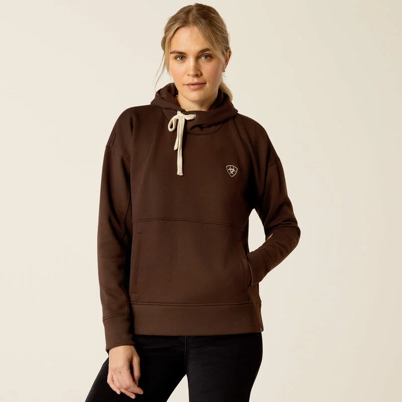 Ariat Womens Rabere Hoodie Mole Hoodie with Double Zipper Versatile Adjustable