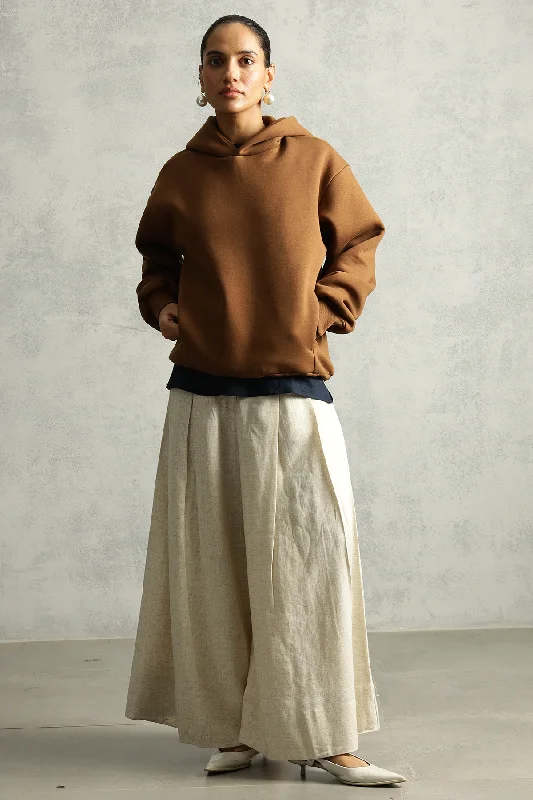 The Hoodie : Cocoa Hoodie with Snap Buttons Easy Quick