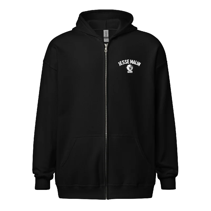 Jesse Malin Classic PMA Globe Hoodie Hoodie with Relaxed Fit Easy Casual