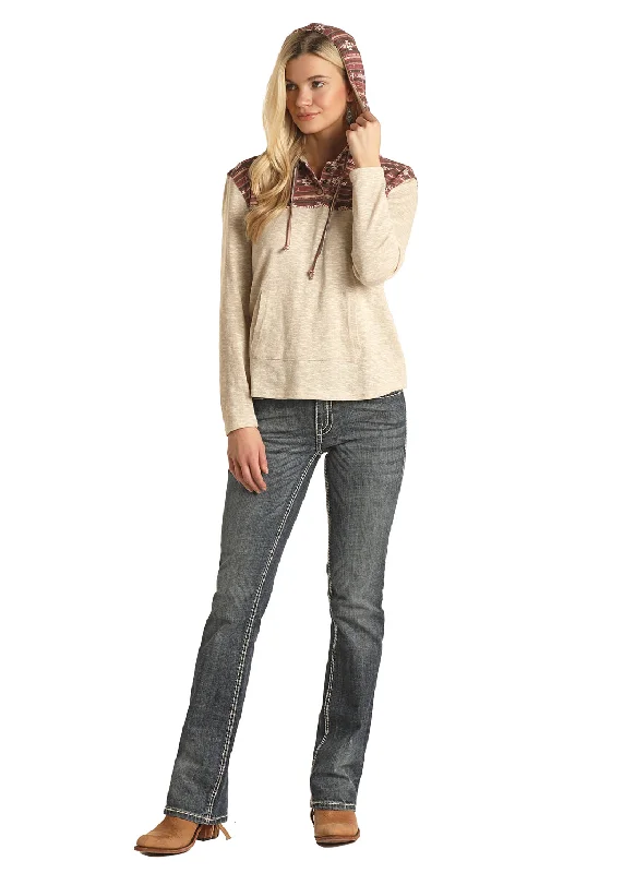 Women's Panhandle Hoodie #L8H2074-C Hoodie with Mesh Breathable Sporty