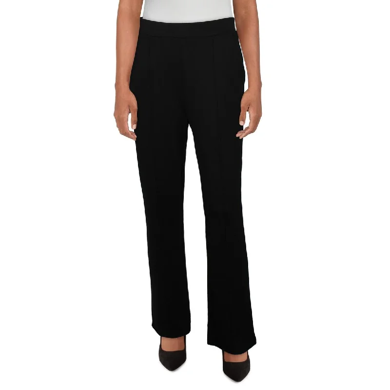 Belldini Womens High Rise Work Wear Straight Leg Pants Casual Sweatpants Style