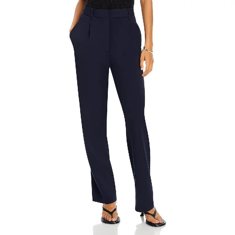 Rag & Bone Womens Irina High Rise Pleated Wide Leg Pants Relaxed High-Waist Trousers
