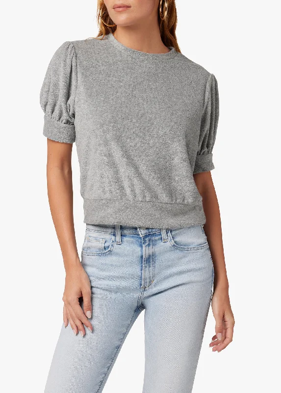 CORRA SWEATSHIRT Hoodie with Snap Buttons Easy Quick