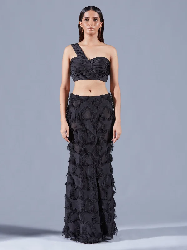 RAVEN MERMAID SKIRT denim skirt casual