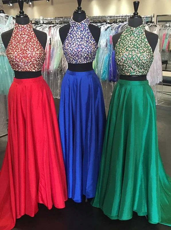 Two Pieces Prom Dress, Evening Gown, Graduation School Party Dress, Winter Formal Dress Tunics Hiking breathable Two Pieces Prom Dress, Evening Gown, Graduation School Party Dress, Winter Formal Dress Tunics Hiking breathable