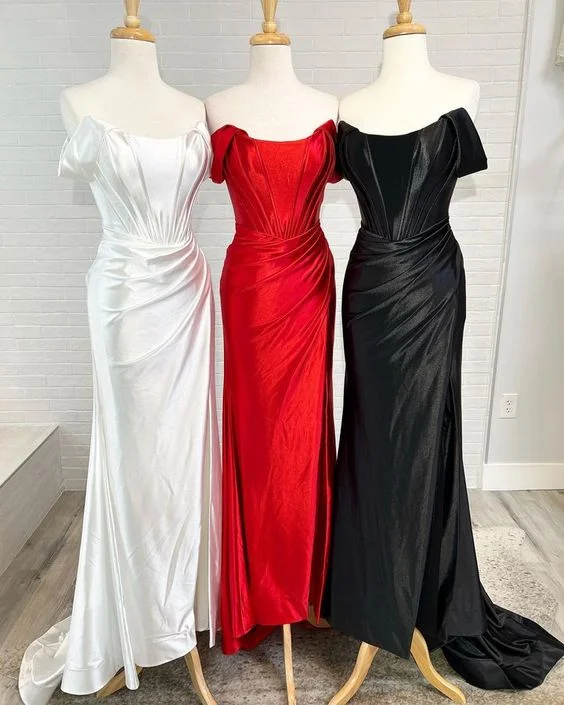 Off the Shoulder Prom Dresses,Hoco Dresses, Party Dresses DT1455 Tunics Corduroy durable