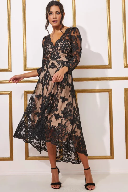 A-Line Long Sleeves Lace High Low Mother of the Bride Dresse Wedding Guest Party Dresses Pencil Length Work A-Line Long Sleeves Lace High Low Mother of the Bride Dresse Wedding Guest Party Dresses Pencil Length Work