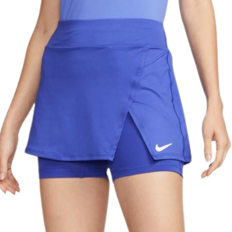 Nike Court Dri-FIT Victory Women's Tennis Skirt - Blue corduroy skirt cozy