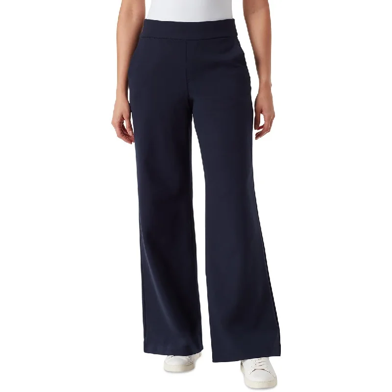 Gloria Vanderbilt Womens High Rise Work Wear Wide Leg Pants Trendy Wide-Legged Trousers Gloria Vanderbilt Womens High Rise Work Wear Wide Leg Pants Trendy Wide-Legged Trousers