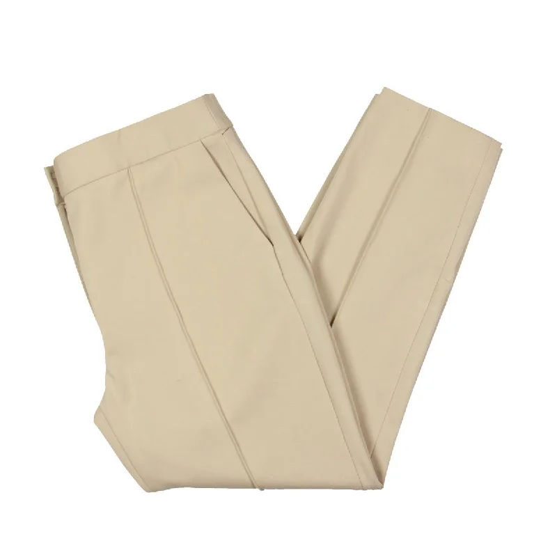 Tommy Hilfiger Womens Mid Rise Business Dress Pants Casual Drawstring Pants
