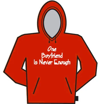 One Boyfriend Hoodie Hoodie with High Neck Warm Protective