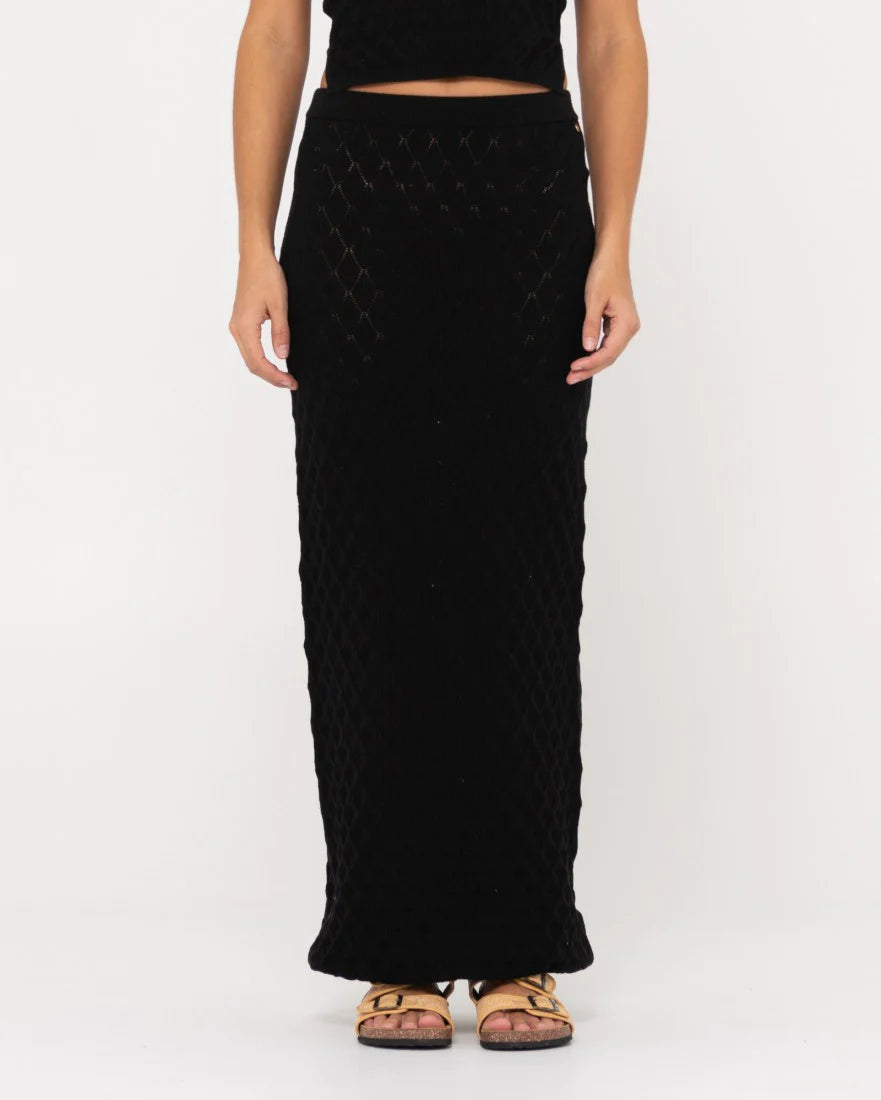Leo Maxi Knit Skirt boho skirt vibe