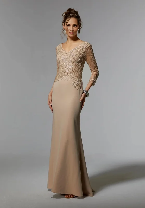 Champagne Sheath Sequins V-Neck Mother of the Bride Dresse Wedding Guest Party Dresses Tunics Polka dots Champagne Sheath Sequins V-Neck Mother of the Bride Dresse Wedding Guest Party Dresses Tunics Polka dots