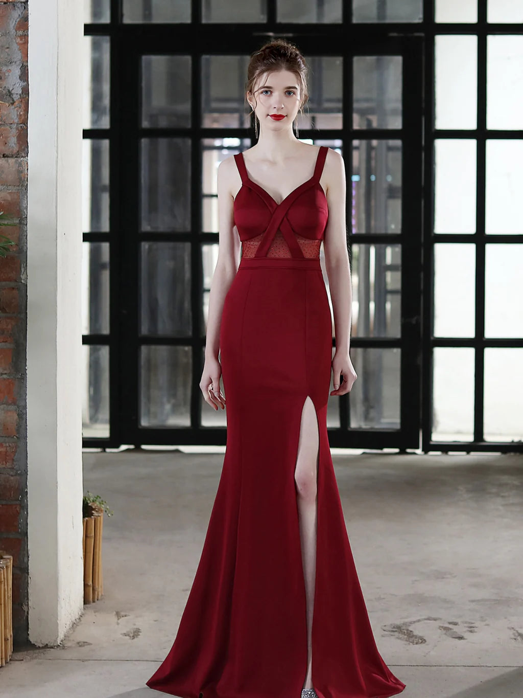 SEXY MERMAID STRAPS PARTY DRESS Tunics Practical easy-care
