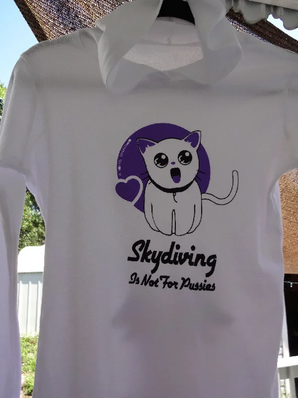 SKYDIVING IS NOT... "Hoodie" Hoodie with Drawstring Waist Adjustable Fitted