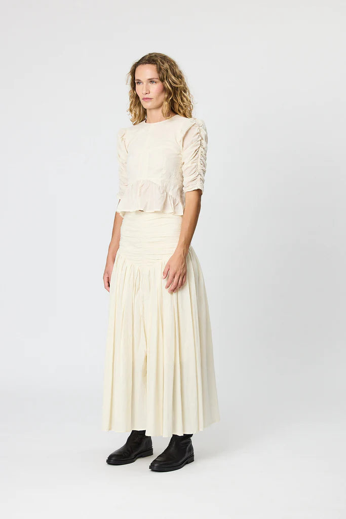 Monte Skirt Bone tiered skirt playful