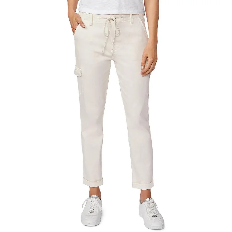 Paige Womens Christy Stretch Ankle Cargo Pants Trendy Tapered Pants