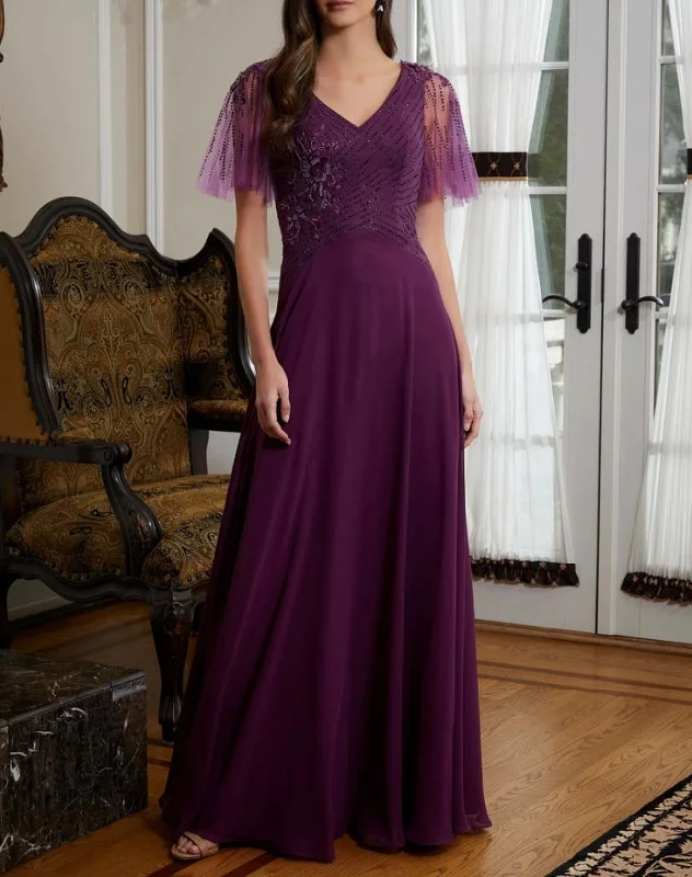 A-Line V-Neck Mother of the Bride Dress Beaded Tulle Evening Dresses Wedding Guest Party Dresses sweetheart Neckline Romantic A-Line V-Neck Mother of the Bride Dress Beaded Tulle Evening Dresses Wedding Guest Party Dresses sweetheart Neckline Romantic