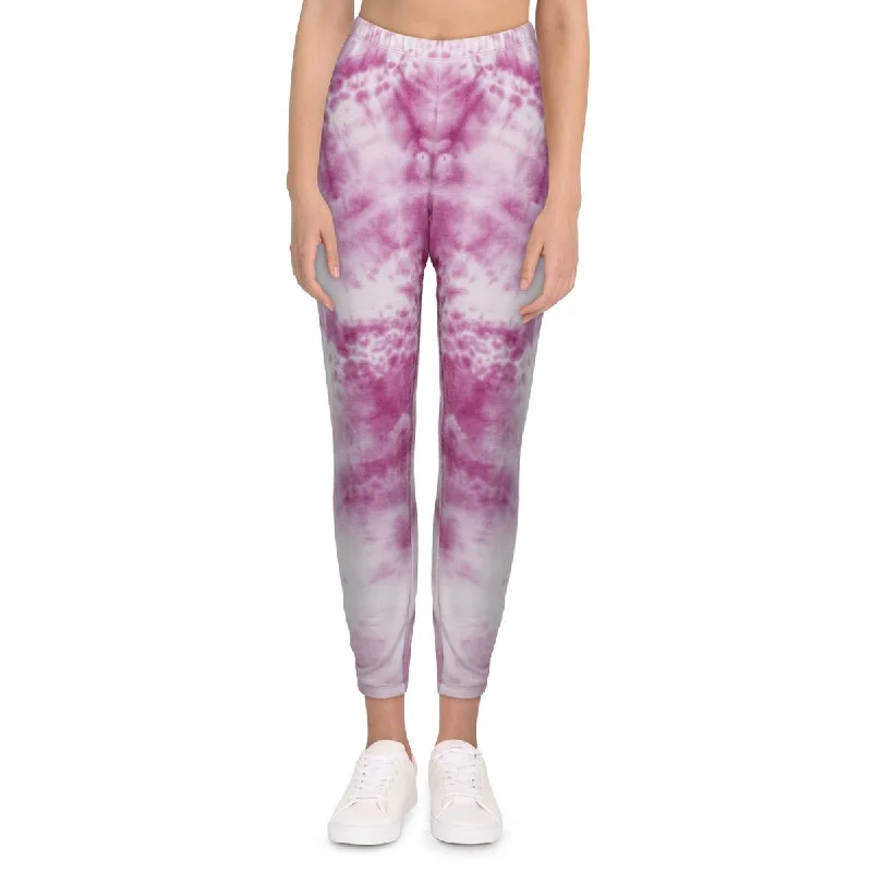 Wildfox Womens Fleece Knit Jogger Pants Trendy Velvet Pants