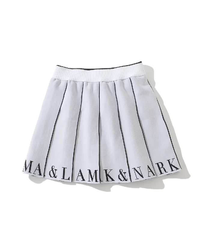Women's Skirt Cd8-kps White corduroy skirt cozy