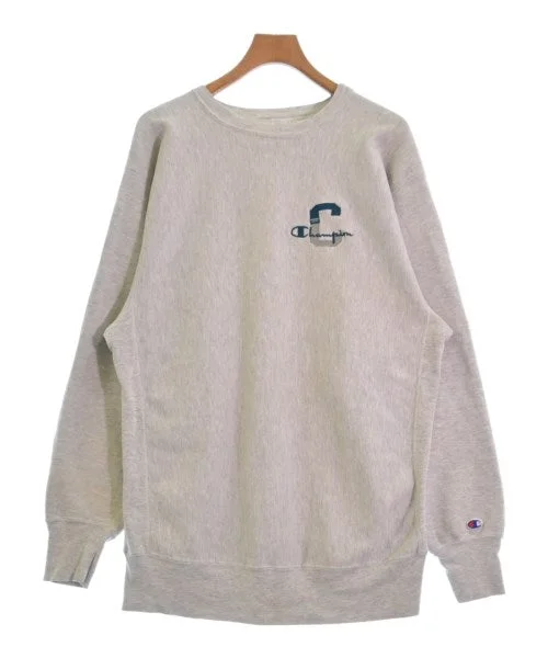 CHAMPION Sweatshirts Hoodie with High-Low Hem Asymmetrical Trendy