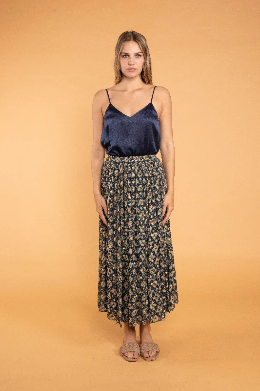 Tanea Maxi Skirt high slit skirt