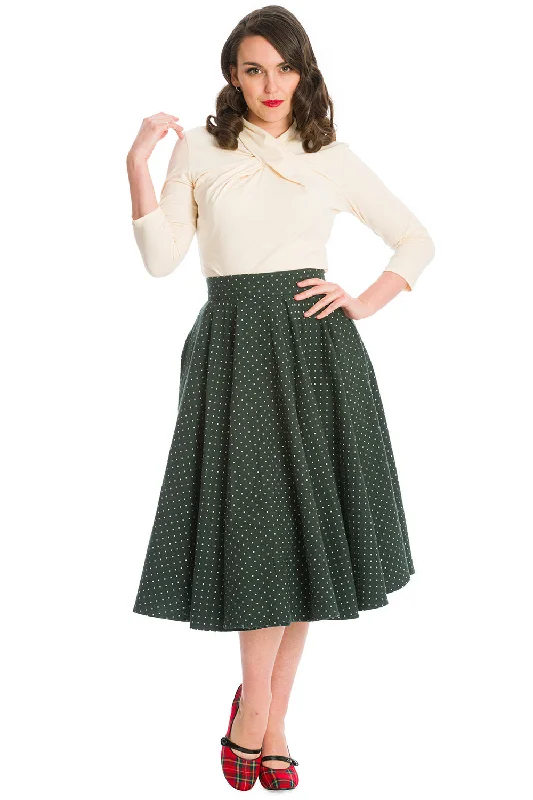 Cosy Spot Swing Skirt lace skirt feminine