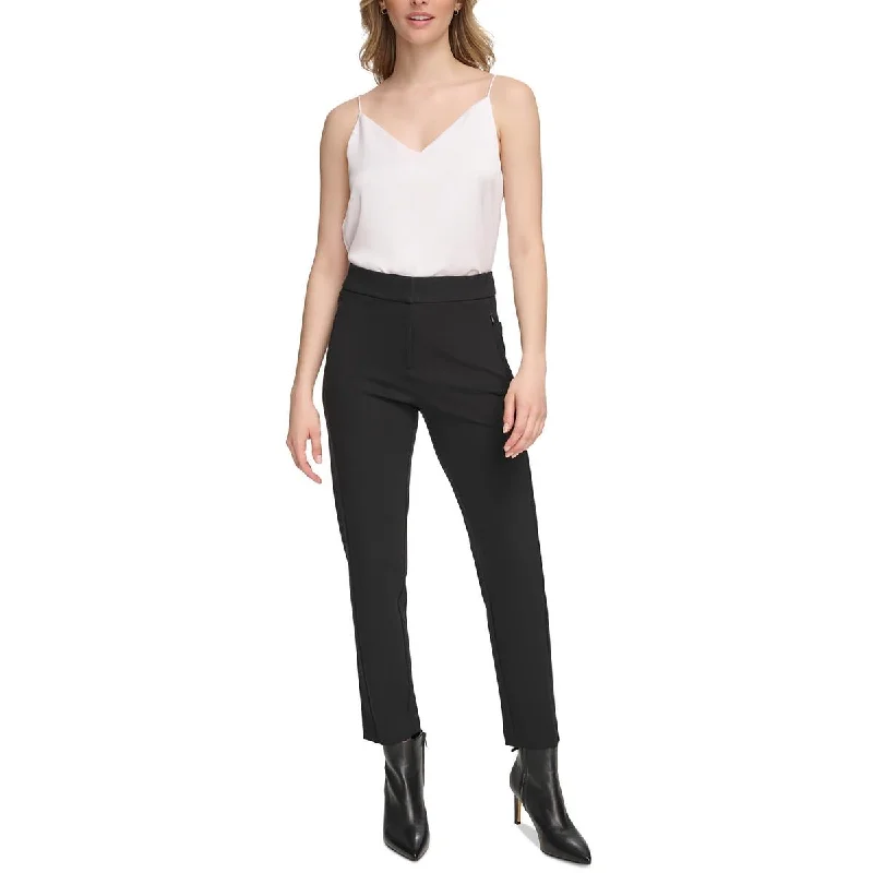 Calvin Klein Womens Low Rise Business Ankle Pants High-Waist Jogger Pants