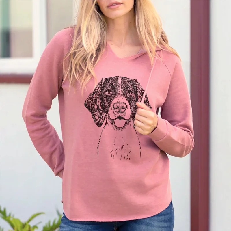 Bare Ever the English Springer Spaniel - Cali Wave Hooded Sweatshirt Cotton Hoodie Fleece Lining Warmth Bare Ever the English Springer Spaniel - Cali Wave Hooded Sweatshirt Cotton Hoodie Fleece Lining Warmth