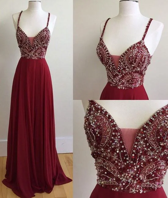 Burgundy Prom Dress, Prom Dresses, Evening Gown, Graduation School Party Dress, Winter Formal Dress Tunics Trendy modern Burgundy Prom Dress, Prom Dresses, Evening Gown, Graduation School Party Dress, Winter Formal Dress Tunics Trendy modern