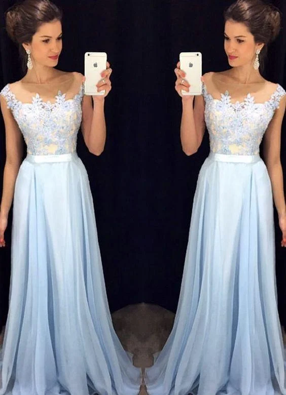 Light Blue Prom Dress, Prom Dresses,Evening Gown, Graduation School Party Dress, Winter Formal Dress Square Neckline Feminine Light Blue Prom Dress, Prom Dresses,Evening Gown, Graduation School Party Dress, Winter Formal Dress Square Neckline Feminine