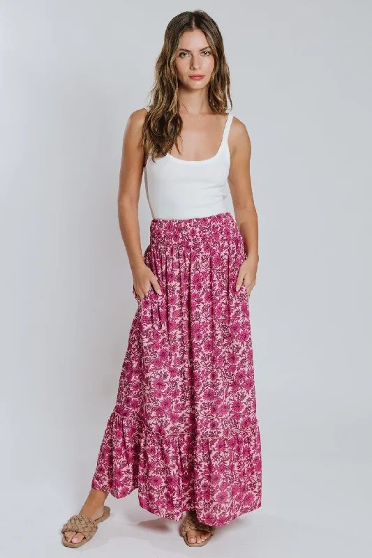 Sonia Maxi Skirt leather skirt sleek