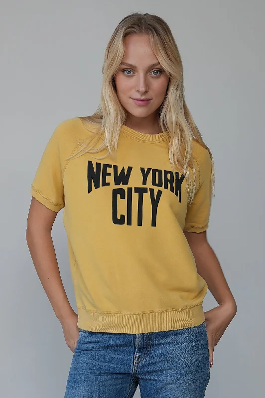 New York Soft Short Sweatshirt Graphic Hoodie Design Print