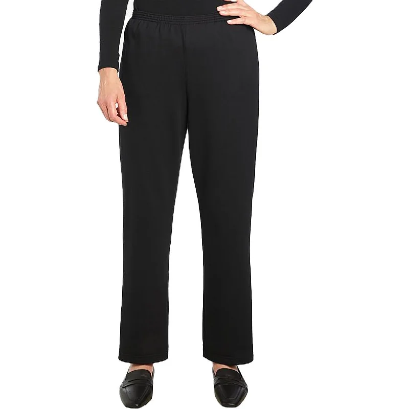 Alfred Dunner Womens Classic Fit Comfort Waist Dress Pants Stylish Casual Pants