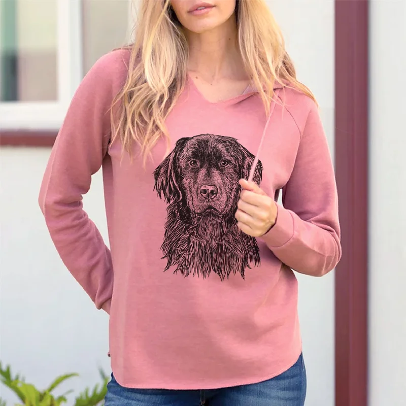 Bare Jinx the Newfoundland - Cali Wave Hooded Sweatshirt Hoodie with Velcro Closure Adjustable Secure Bare Jinx the Newfoundland - Cali Wave Hooded Sweatshirt Hoodie with Velcro Closure Adjustable Secure