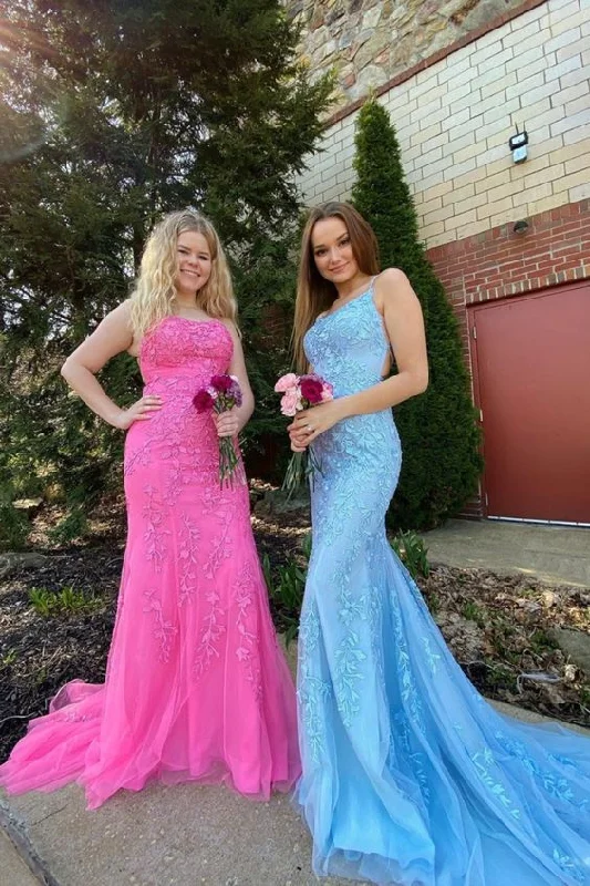 Mermaid Lace Prom Dress, Homecoming Dress, Formal Dress, Evening Dress, Dance Dresses, Graduation Party Dress Square Neckline Feminine
