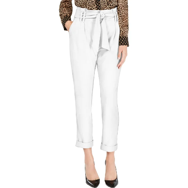 INC Womens Paperbag Tapered Leg Pants Chic Wool Trousers