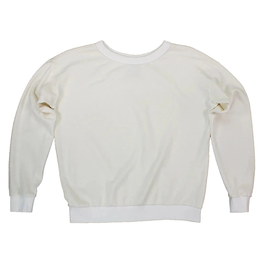 Jungmaven | Crux Crop Sweatshirt in Washed White Hoodie with Turtle Neck Cozy Winter Jungmaven | Crux Crop Sweatshirt in Washed White Hoodie with Turtle Neck Cozy Winter