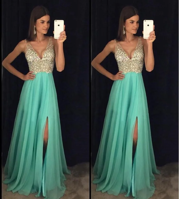 Sexy Prom Dress Slit Skirt, Prom Dresses, Evening Gown, Graduation School Party Dress, Winter Formal Dress Tunics Brand named Sexy Prom Dress Slit Skirt, Prom Dresses, Evening Gown, Graduation School Party Dress, Winter Formal Dress Tunics Brand named