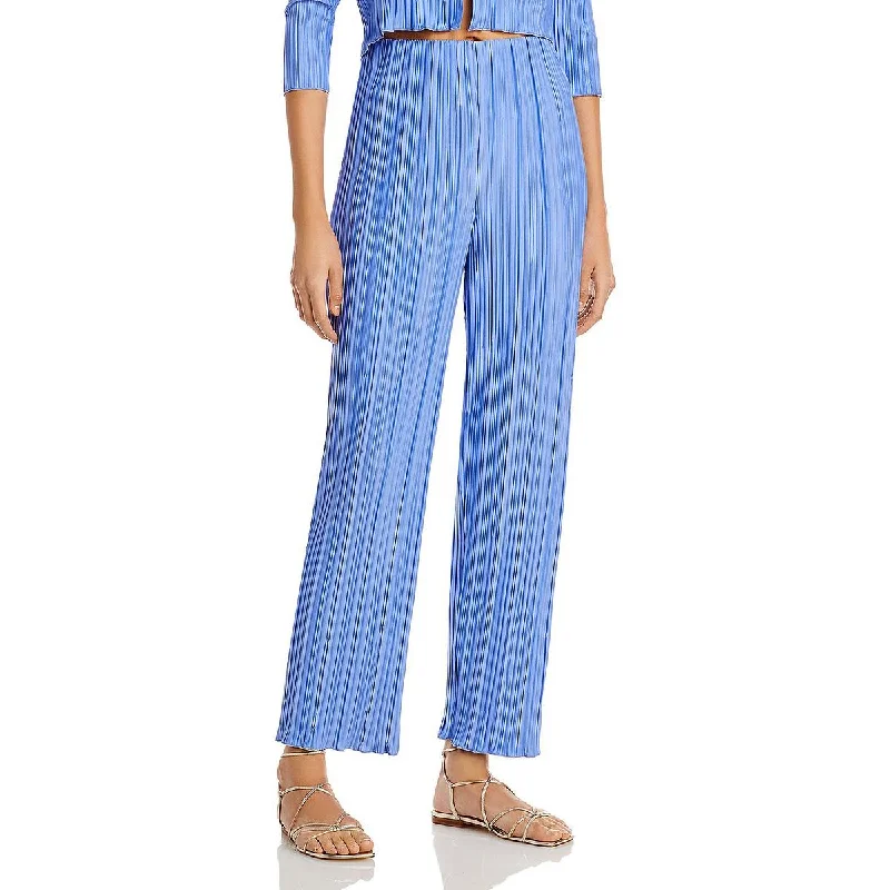 Rails Womens Rowan Pleated High Waist Wide Leg Pants Soft Sweatpants Style