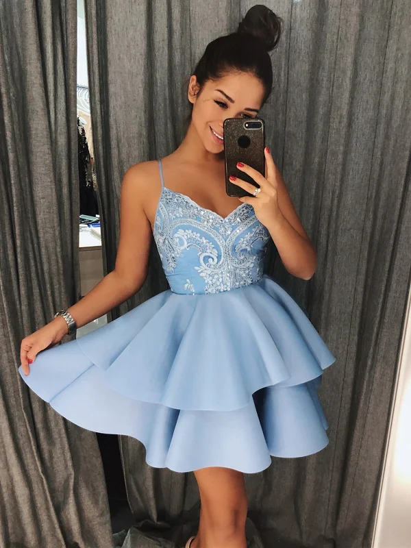A Line V Neck Short Blue Gray Lace Prom Dresses, Short Lace Formal Homecoming Graduation Dresses Tunics Top rated A Line V Neck Short Blue Gray Lace Prom Dresses, Short Lace Formal Homecoming Graduation Dresses Tunics Top rated